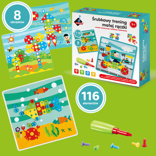 Śrubkowy trening małej rączki