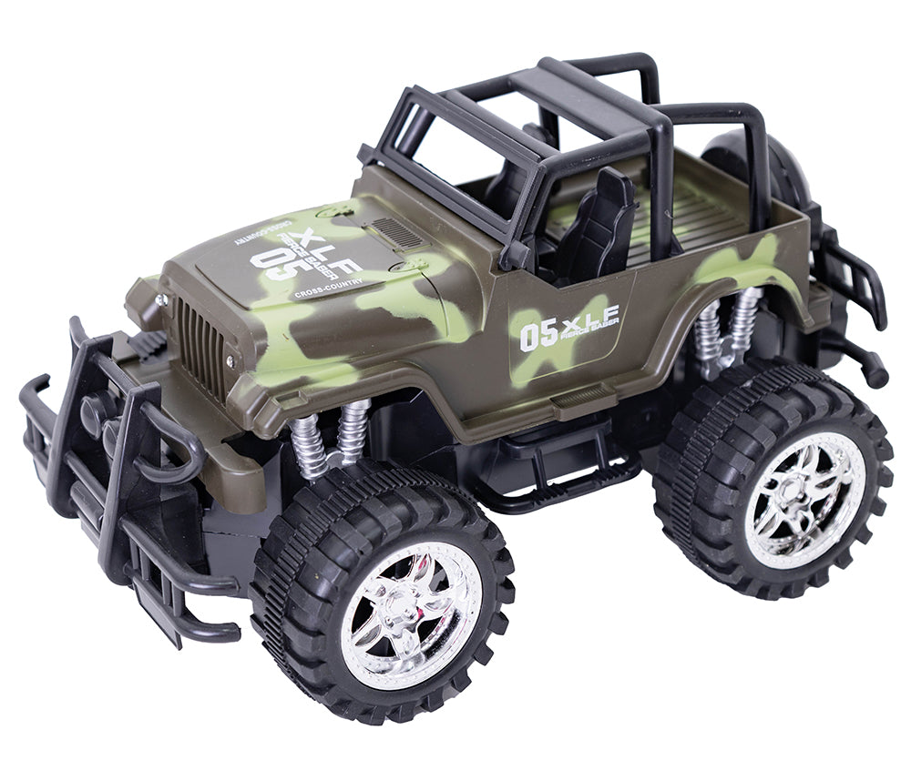 Jeep wojskowy RC z ładowarką 1:18