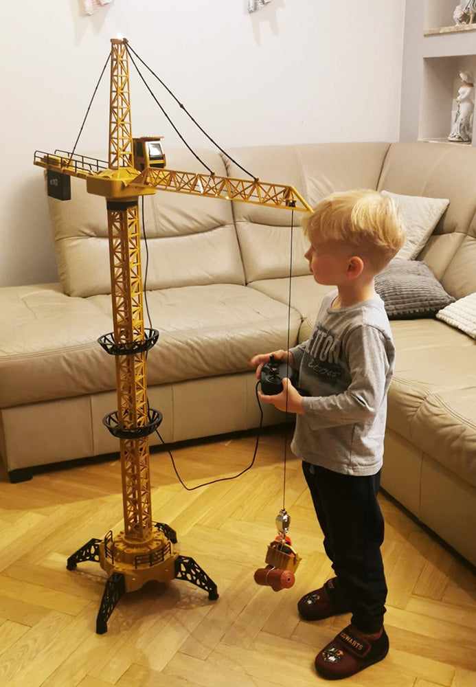 Dźwig sterowany przewodem
