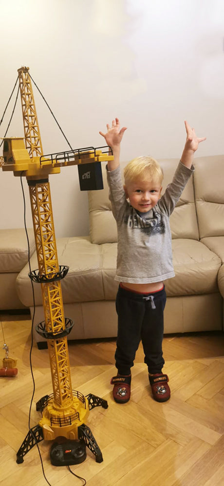 Dźwig sterowany przewodem