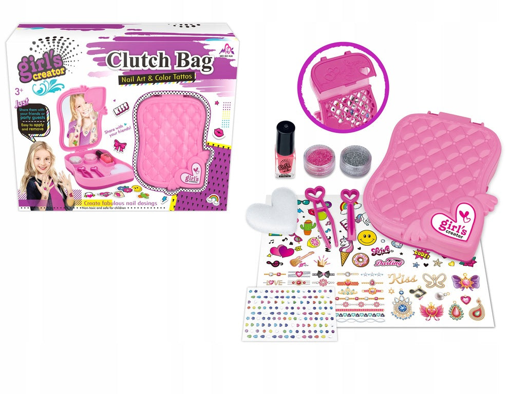 Zestaw do zdobienia paznokci i robienia tatuaży