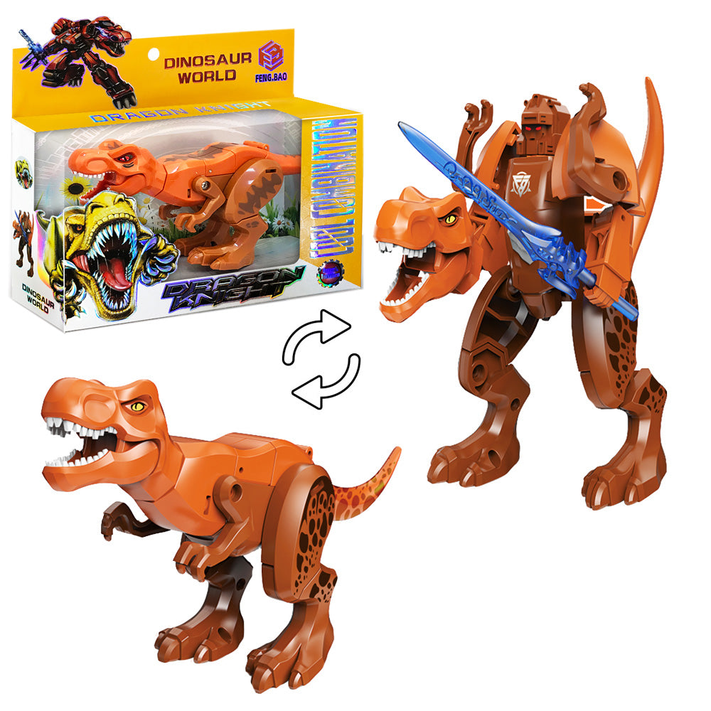 Robot dinozaur transformujący 2w1
