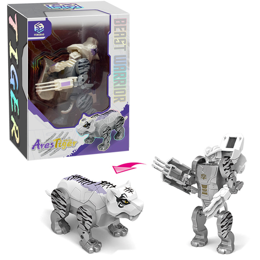 Robot transformujący Biały Tygrys