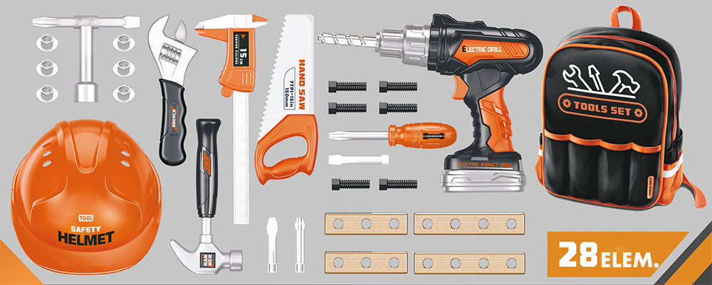 Zestaw narzędzi z plecakiem