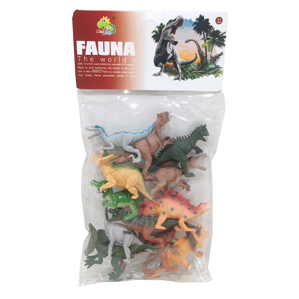 Dinozaury - zestaw 12 figurek