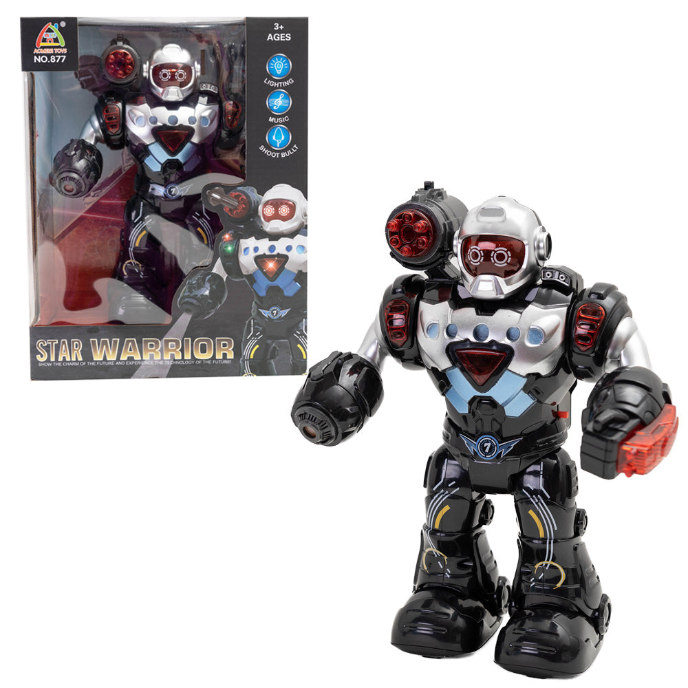 Interaktywny robot na baterie