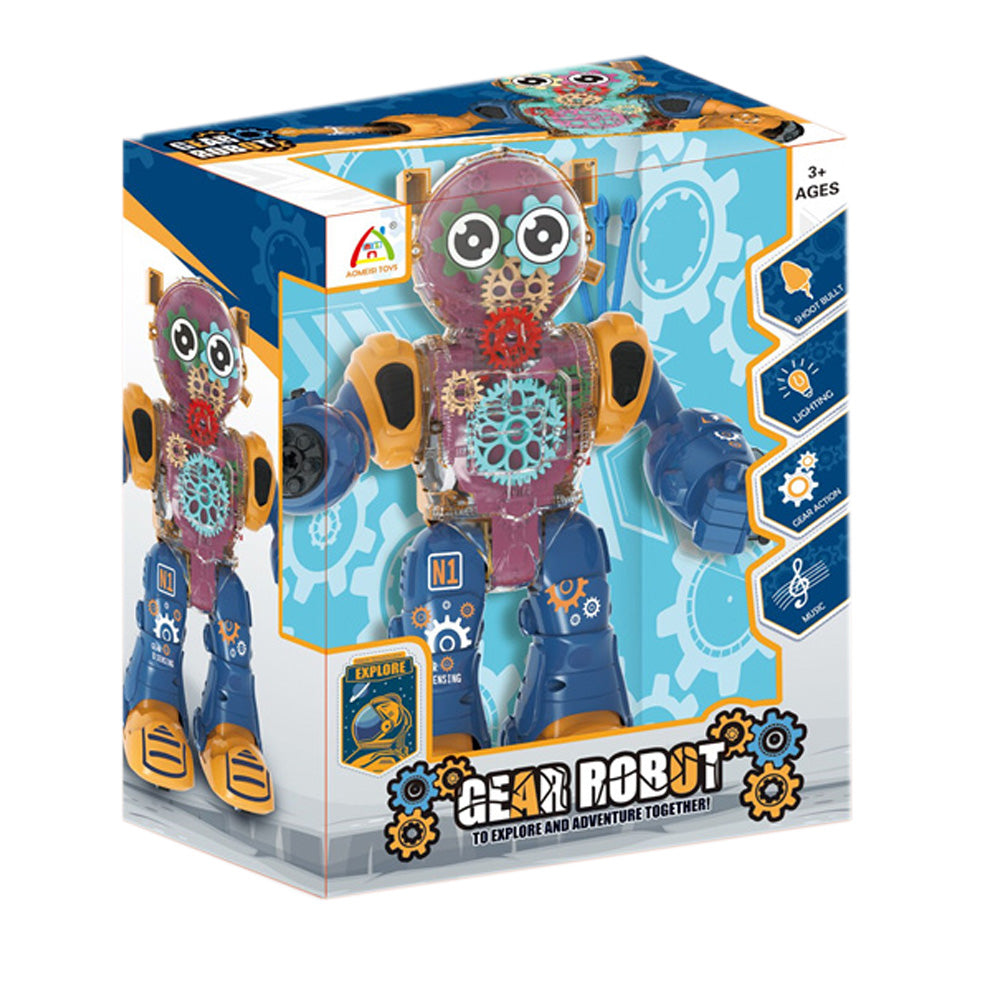Interaktywny robot na baterie