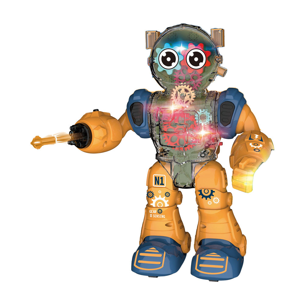 Interaktywny robot na baterie