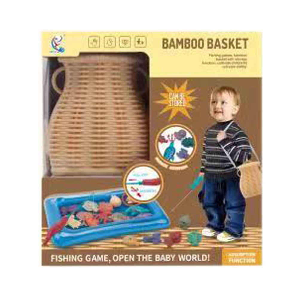 Gra zręcznościowa - rybki na magnes z basenikiem