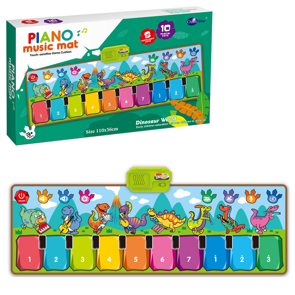 OUTLET Inteligentne pianinko podłogowe - dinozaury