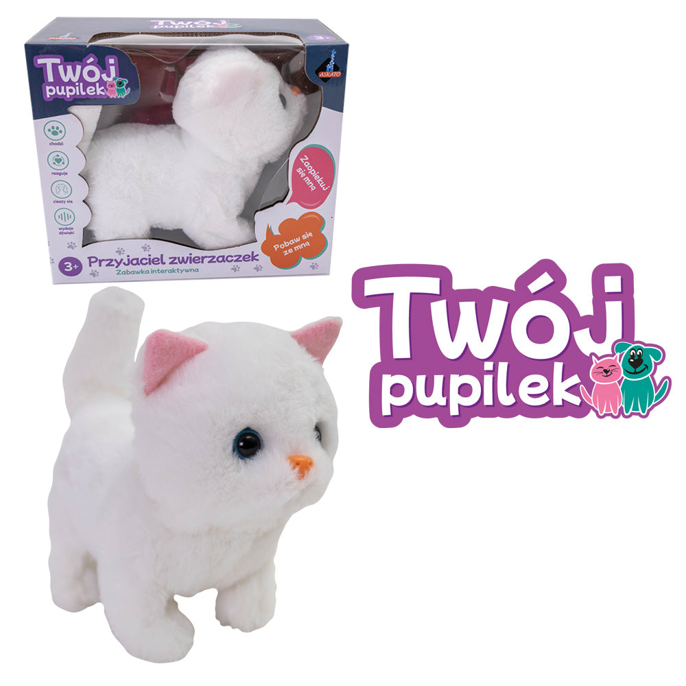 Twój pupilek kotek interaktywny