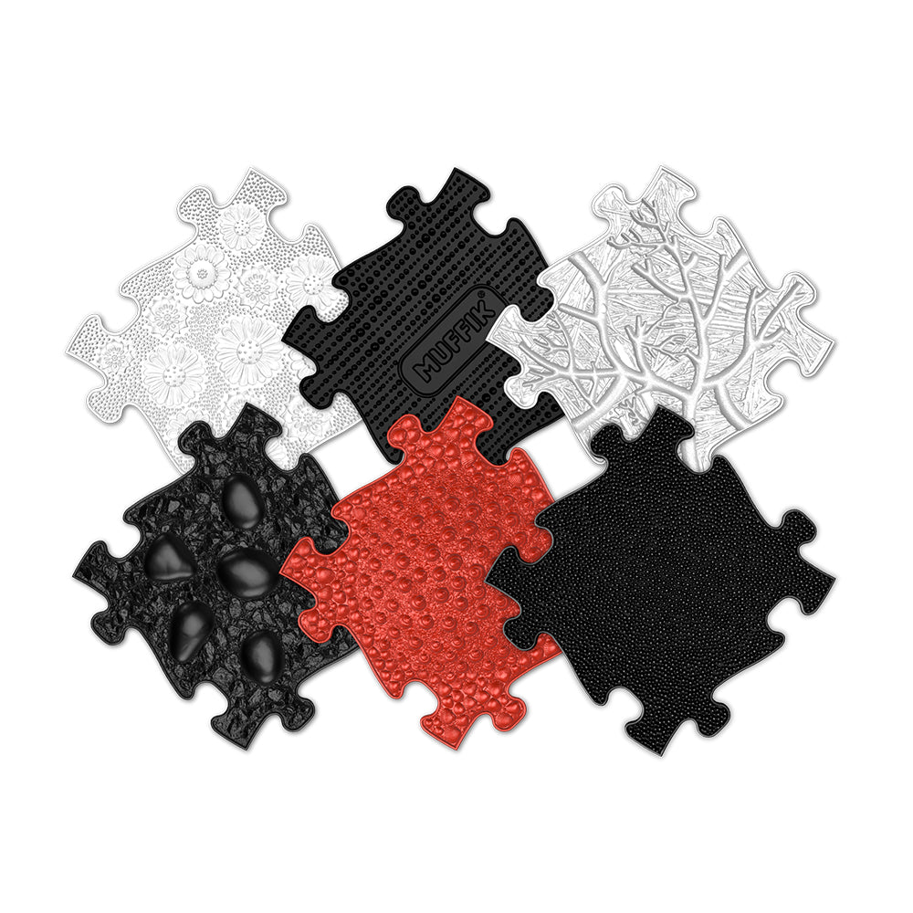 Zestaw mat sensorycznych BABY SOFT - 6 elementów MFK-023-3