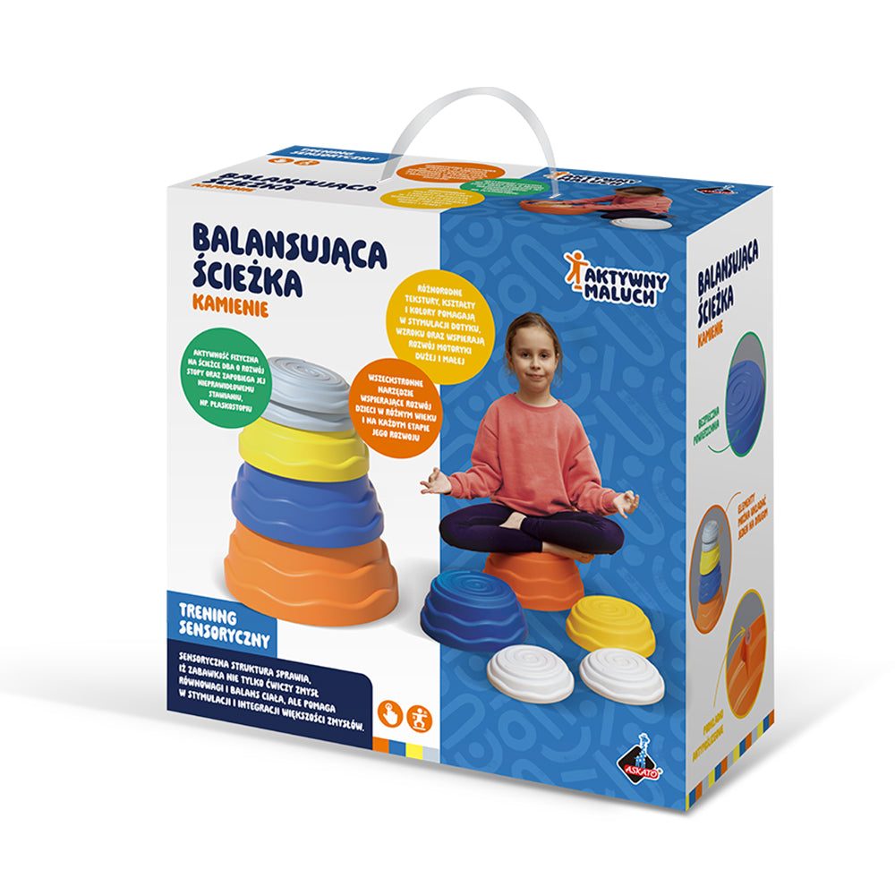 Balansująca ścieżka Kamienie Aktywny Maluch
