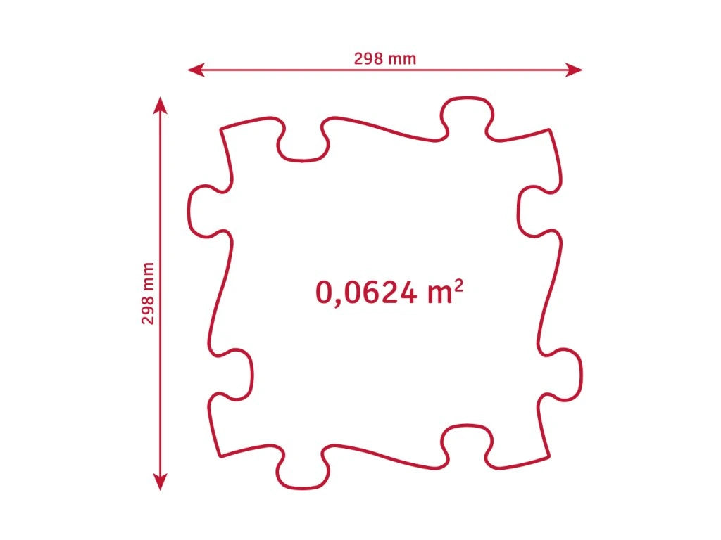 Zestaw mat sensorycznych SENIOR - 16 elementów MFK-084