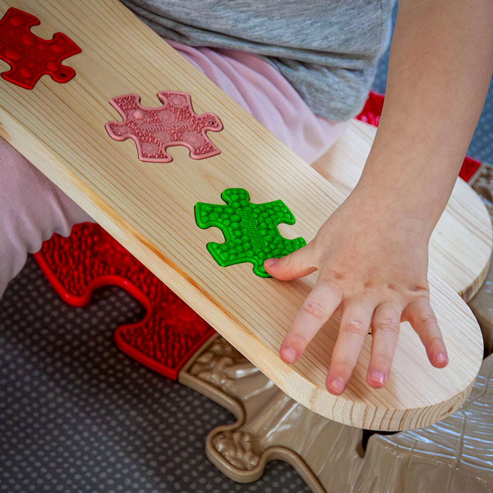 Kładka MUFFIK z nano-puzzlami sensorycznymi - 6 elementów MFA-03-3