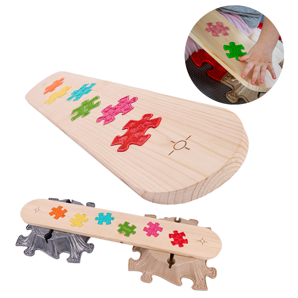 Kładka MUFFIK z nano-puzzlami sensorycznymi - 6 elementów MFA-03-3