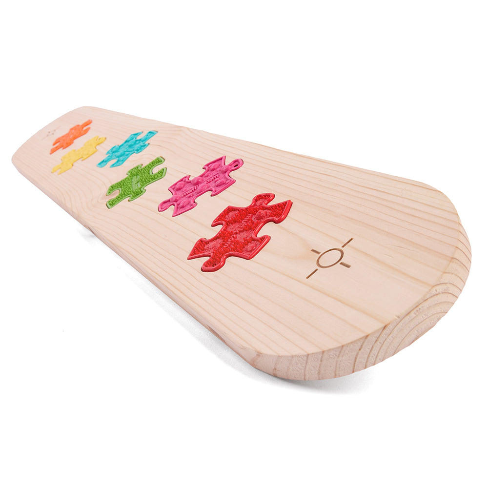 Kładka MUFFIK z nano-puzzlami sensorycznymi - 6 elementów MFA-03-3