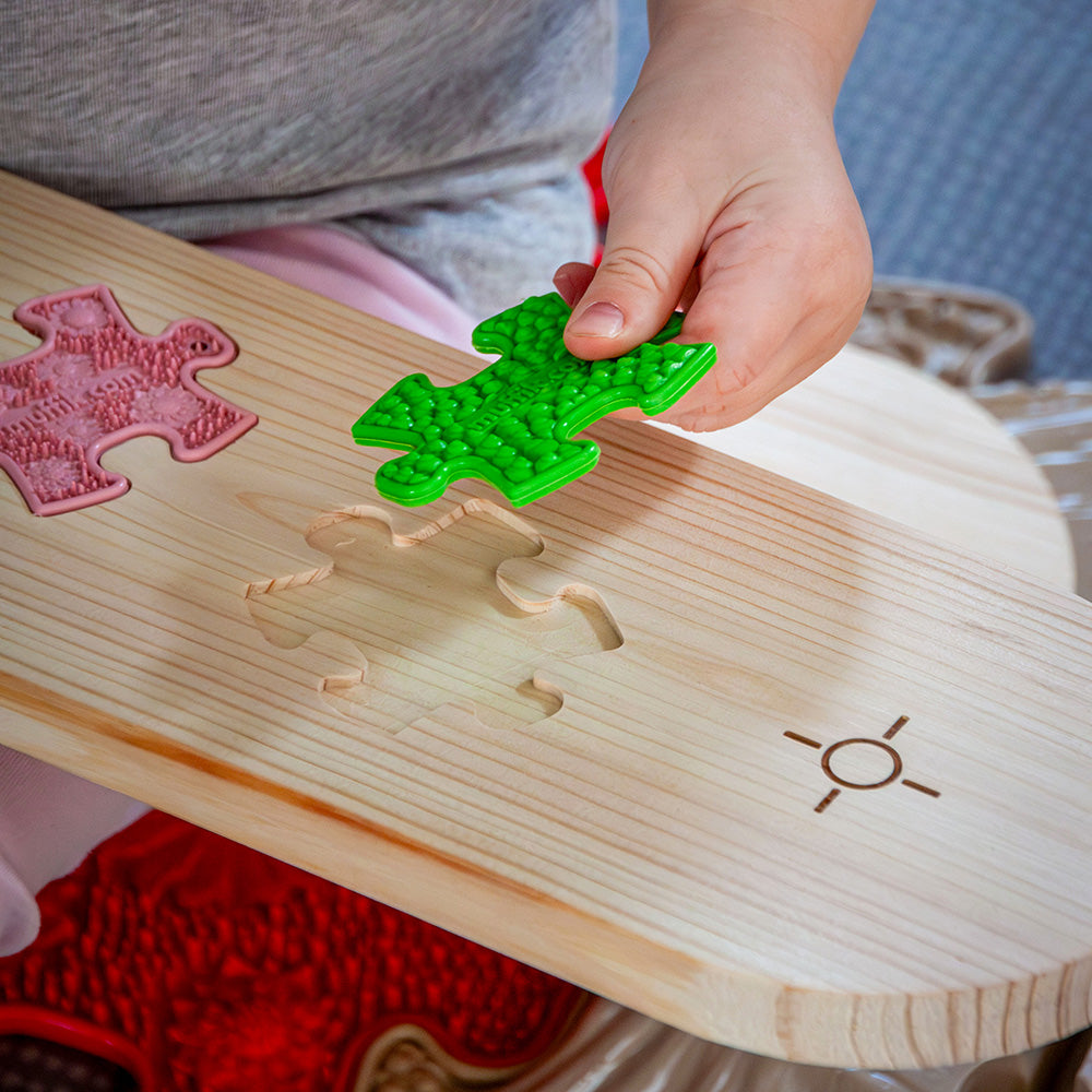 Kładka MUFFIK z nano-puzzlami sensorycznymi - 6 elementów MFA-03-3
