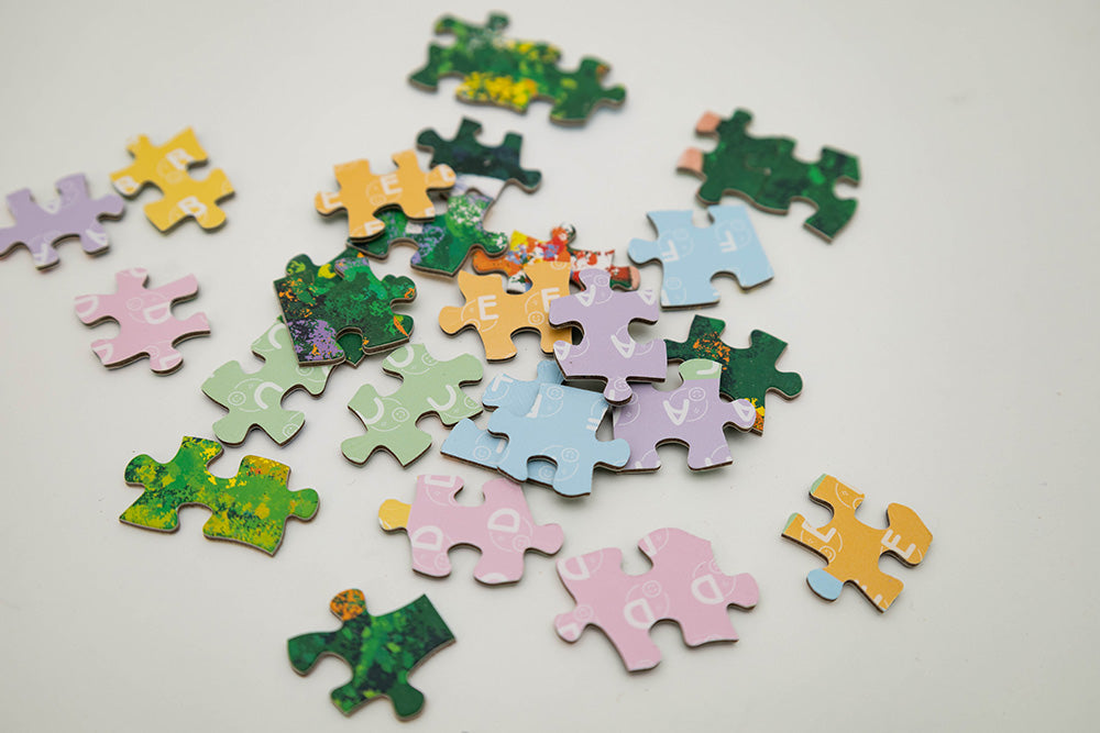 Puzzle DZIEWCZYNKA Z GĄSKAMI - 500 elementów