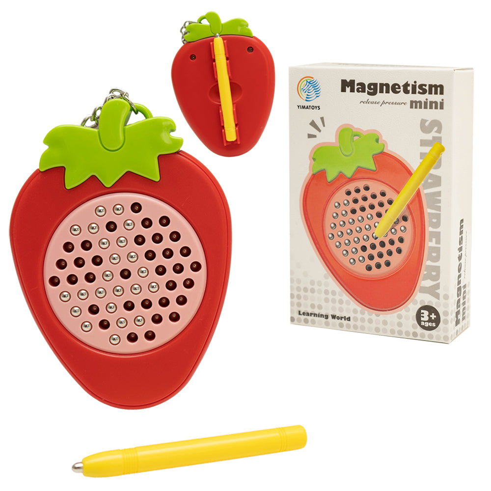 Mini magnetyczna tablica do rysowania – Truskawka