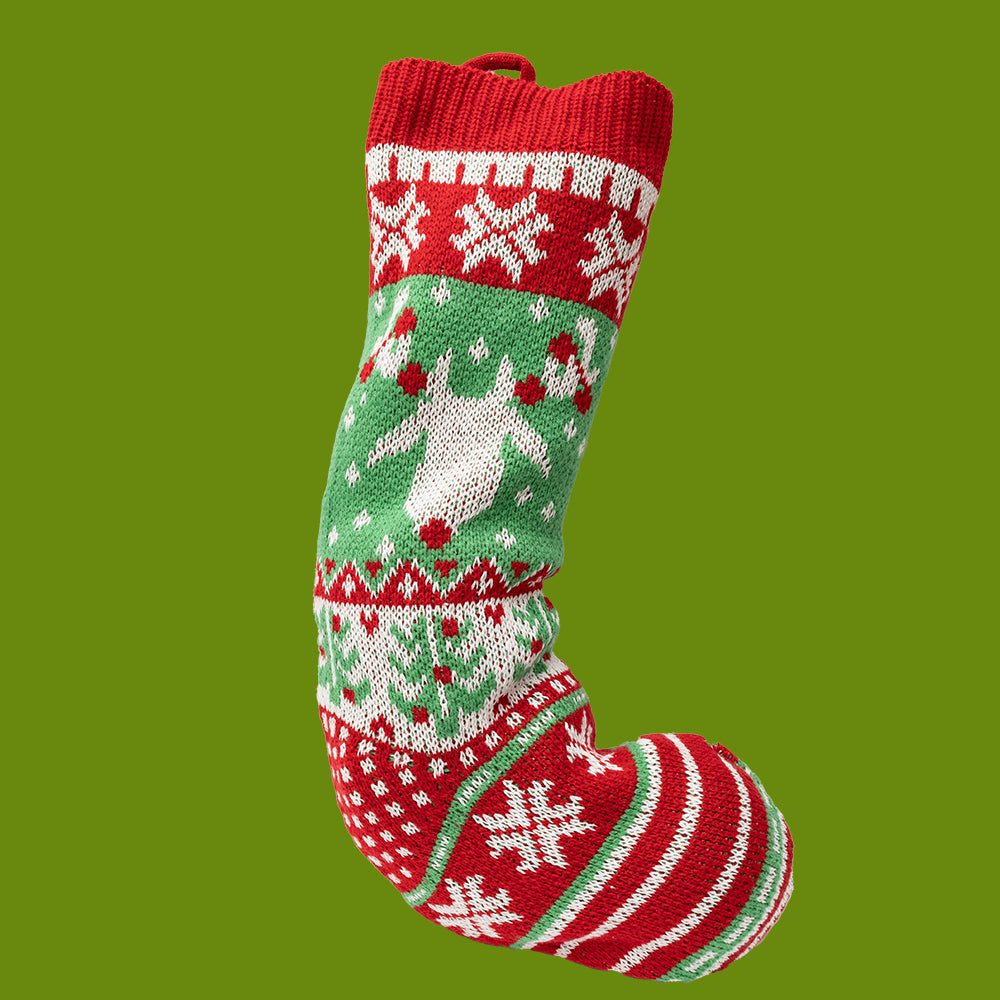 Świąteczna skarpeta na prezenty