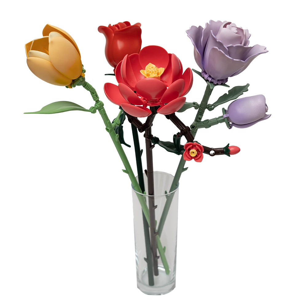 Klocki Kwiatek – Eustoma (48 elementów)