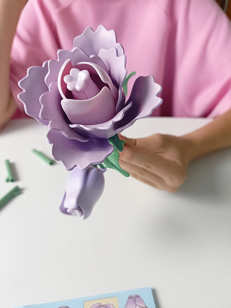 Klocki Kwiatek – Eustoma (48 elementów)