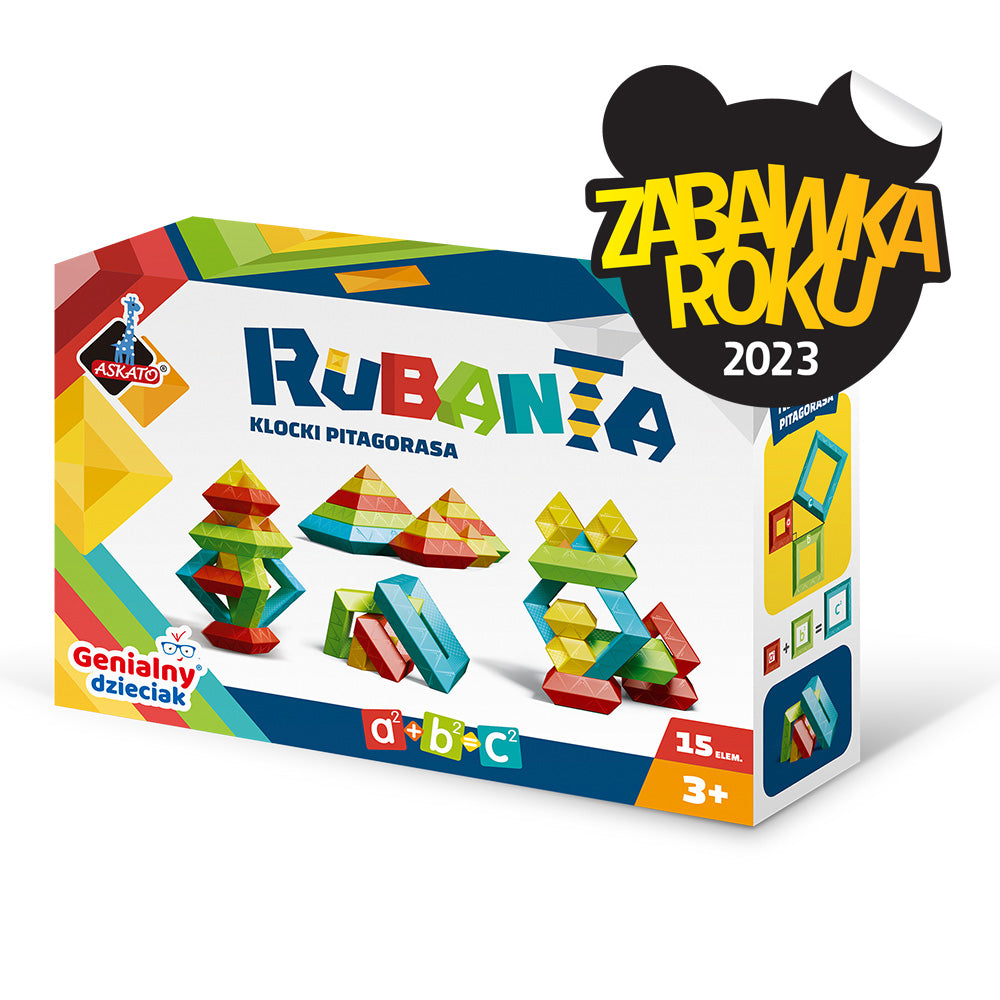 Rubanta klocki Pitagorasa 15 elem.