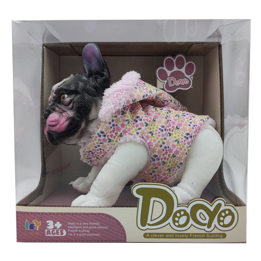 Lalka – biały buldog francuski