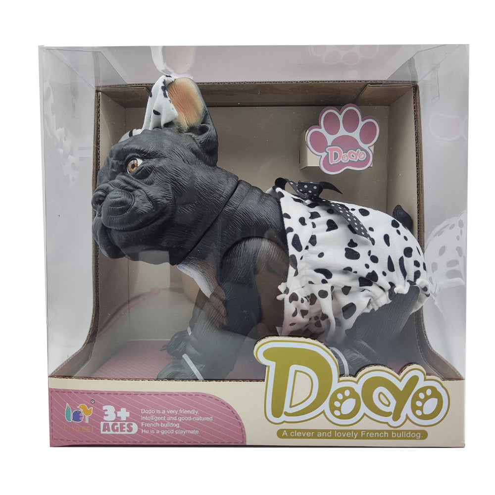 Lalka – czarny buldog francuski