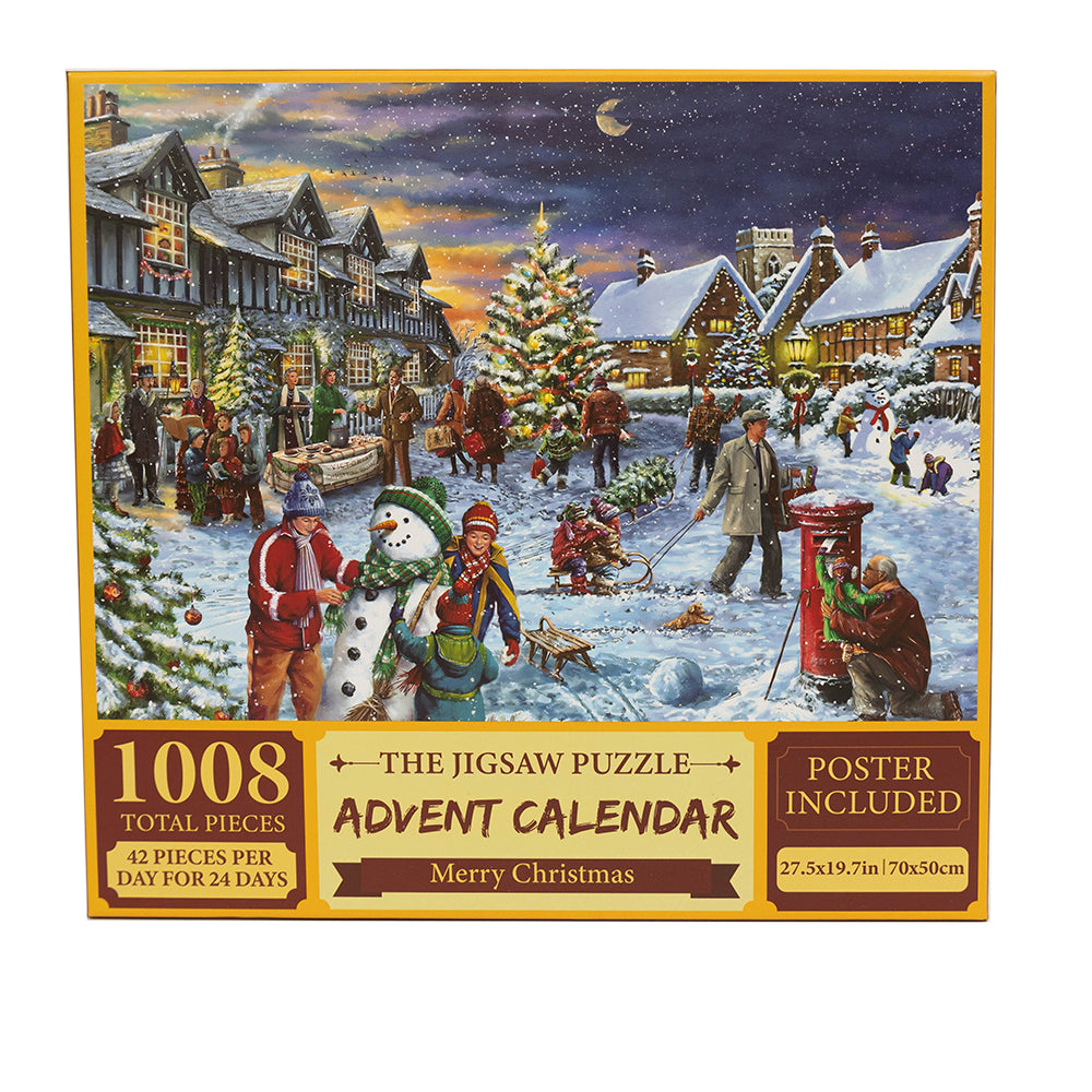 Kalendarz Adwentowy Zimowa zabawa – 1008 elementów