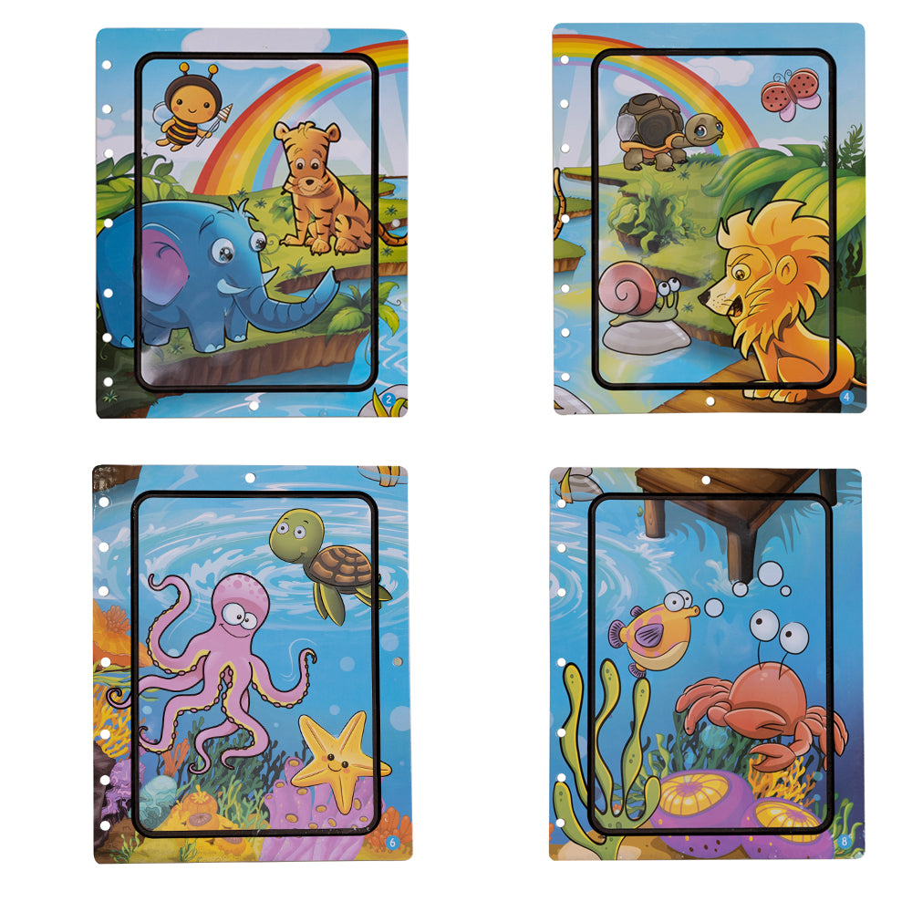 Książeczka z pisakiem wodnym ZWIERZĘTA