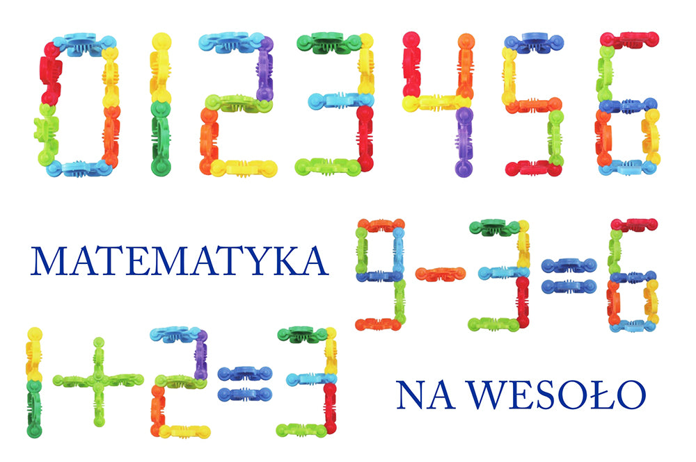 Klocki małych geniuszy liczmany - 34 el.