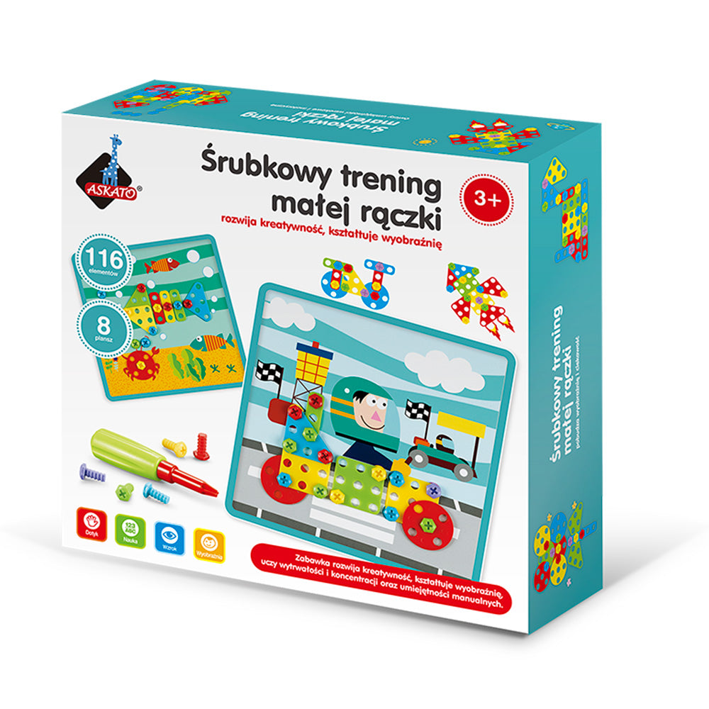 Śrubkowy trening małej rączki