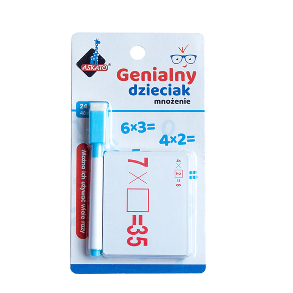 Fiszki arytmetyczne - mnożenie