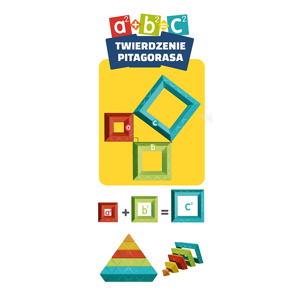 Rubanta klocki Pitagorasa 15 elem.