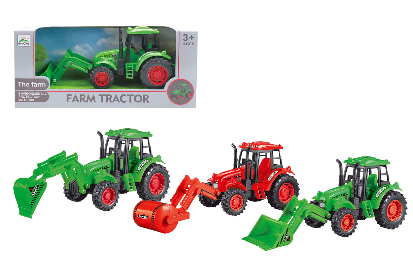 OUTLET Traktor z łyżką