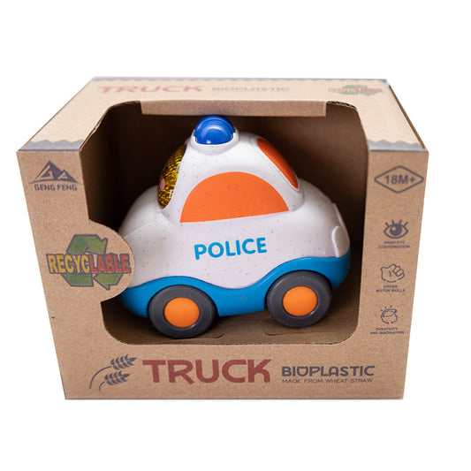 Autko - Policja z bioplastiku