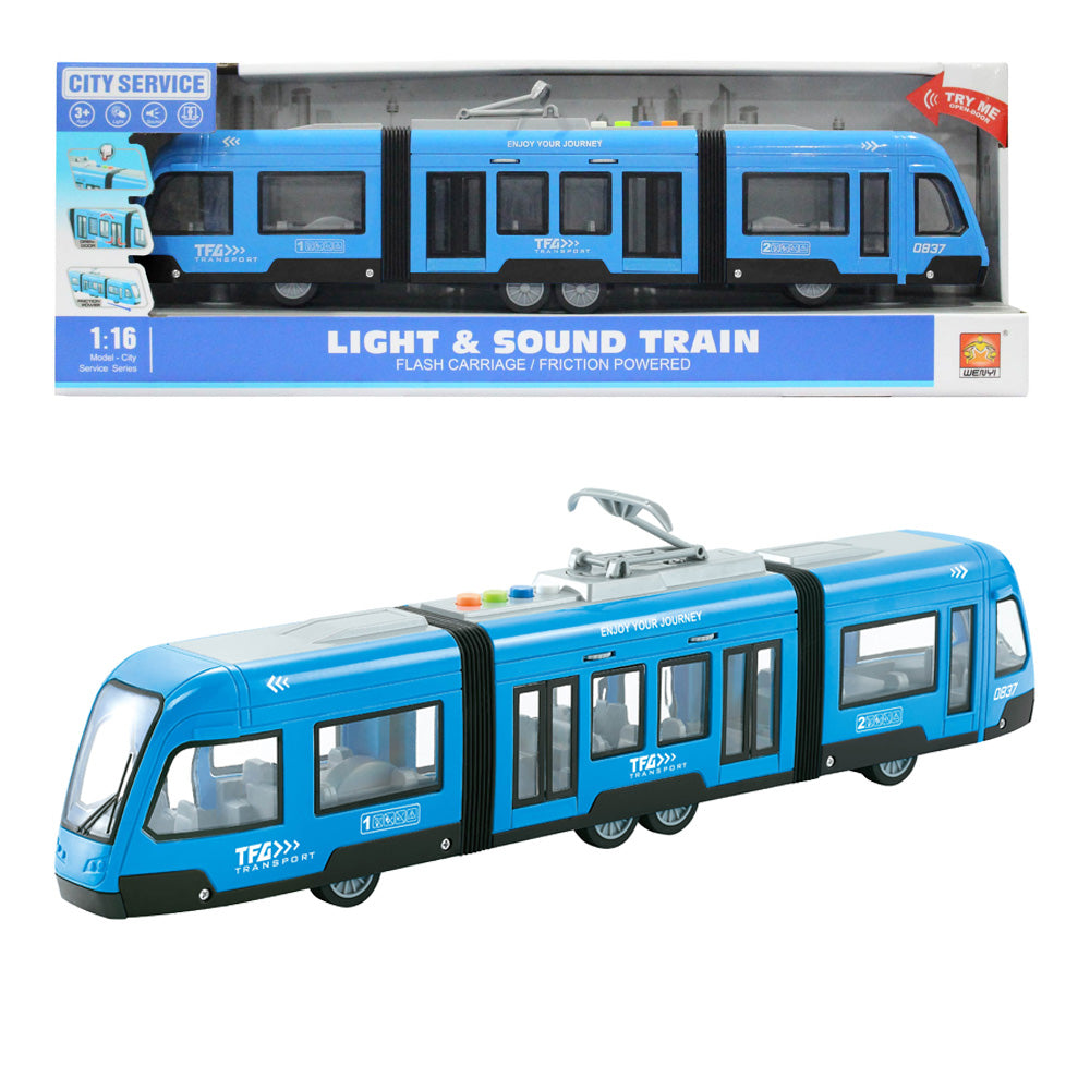 Niebieski tramwaj
