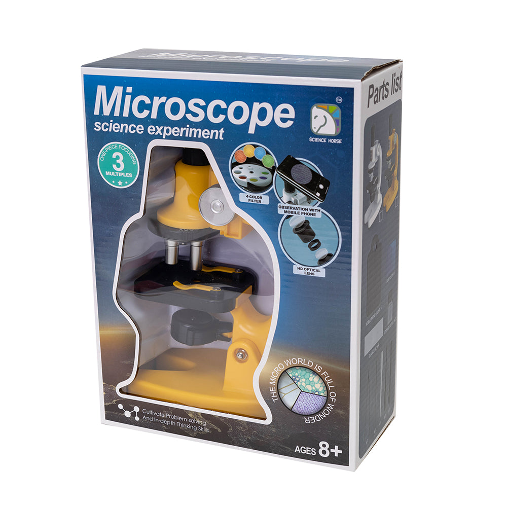 Mikroskop z uchwytem do telefonu