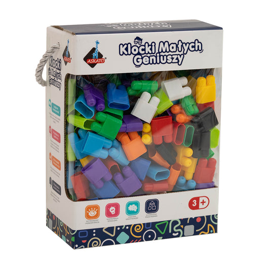 Klocki Małych Geniuszy Cegiełki - 260 elementów