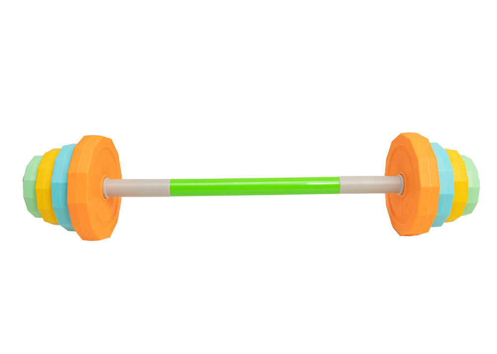 Kolorowa sztanga dla dzieci – regulowana waga do 3 kg