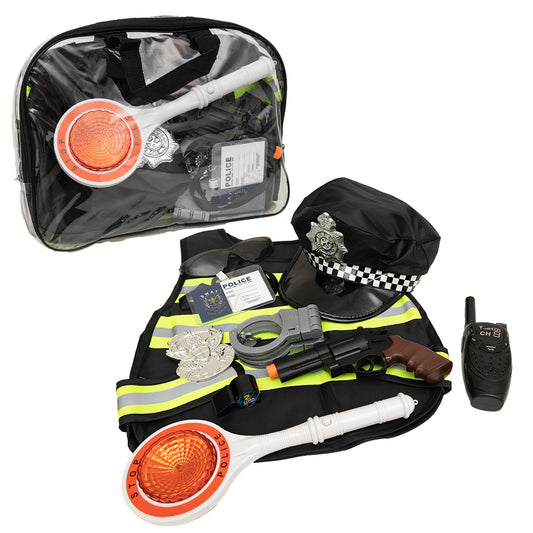 Strój policjanta z akcesoriami