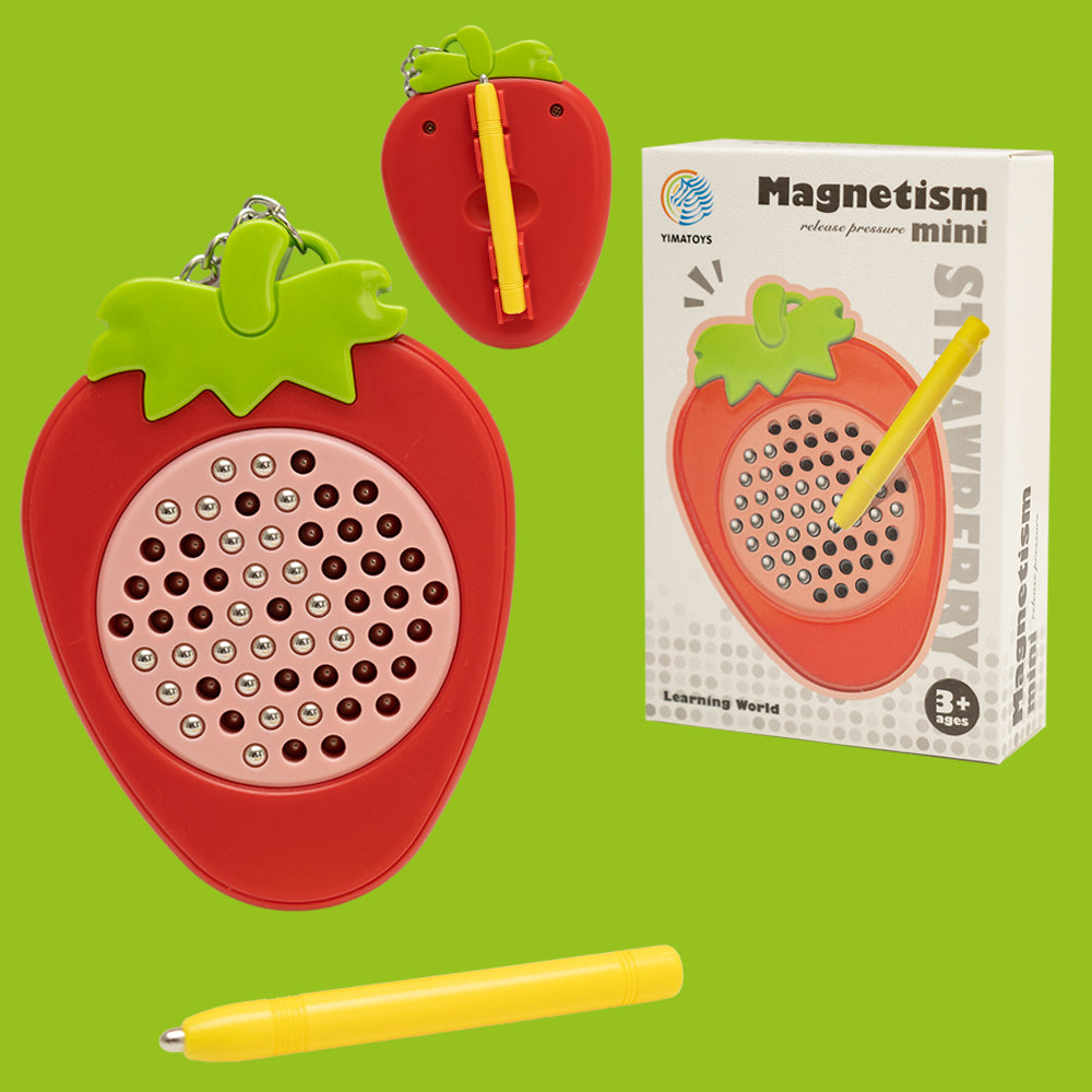 Mini magnetyczna tablica do rysowania – Truskawka
