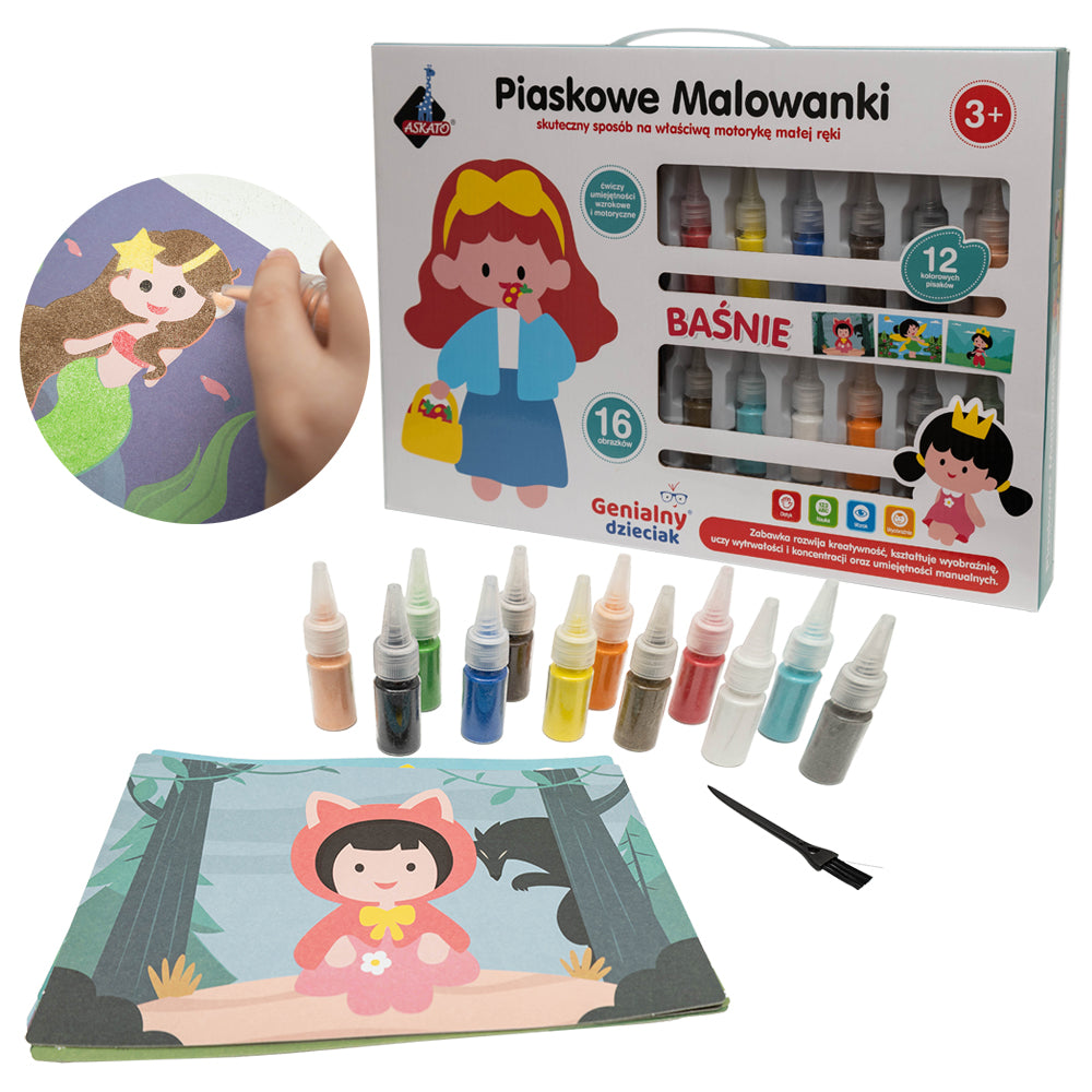 Piaskowa wyklejanka – Baśnie