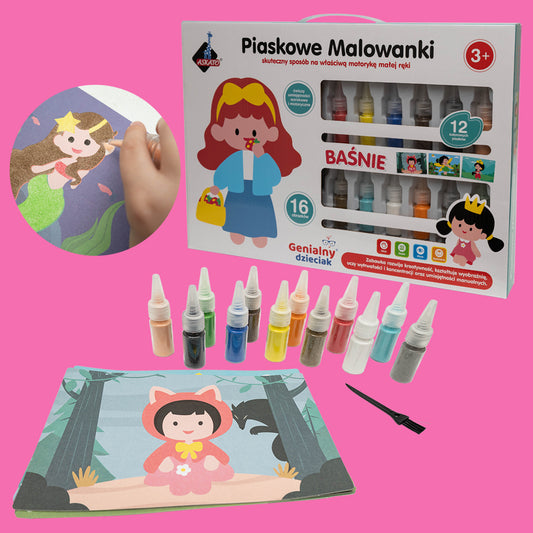 Piaskowa wyklejanka – Baśnie