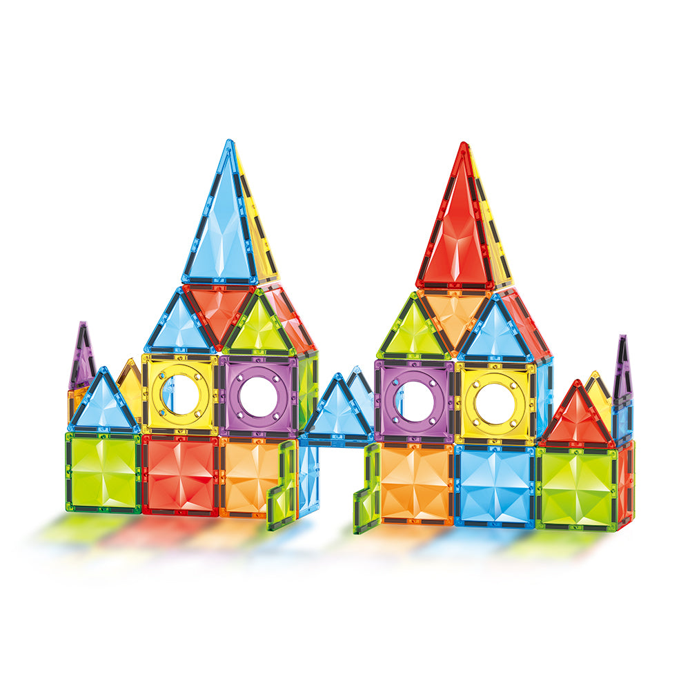 Klocki magnetyczne 3D – 60 elementów