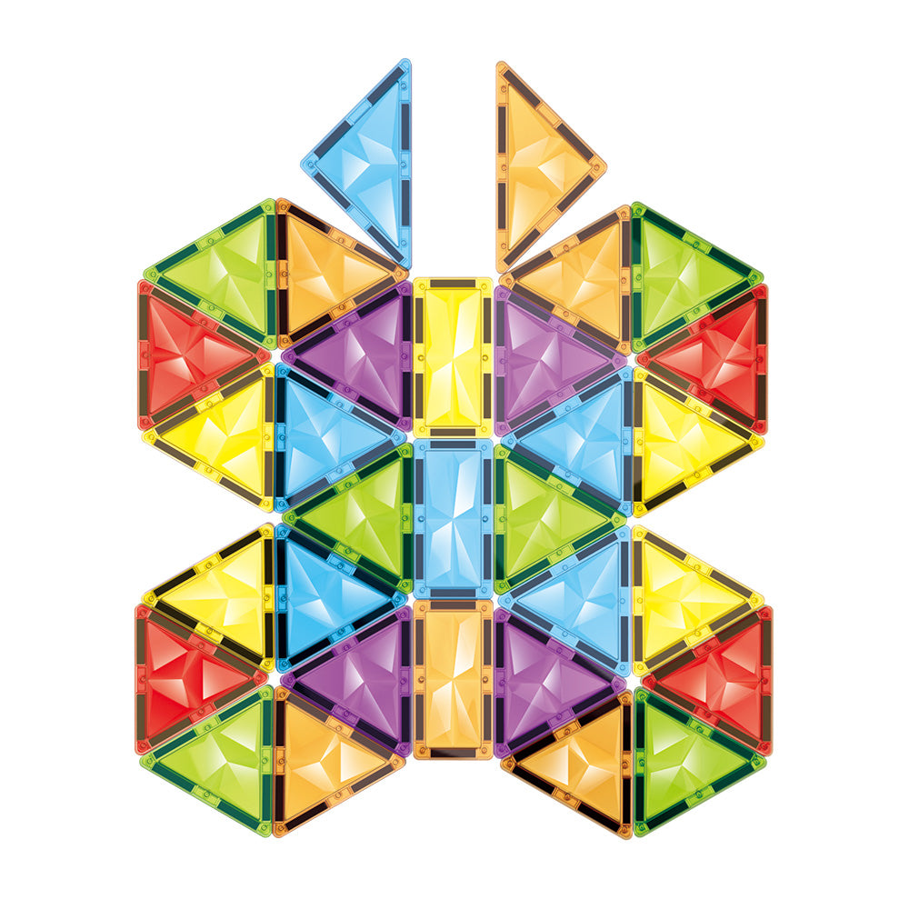 Klocki magnetyczne 3D – 60 elementów