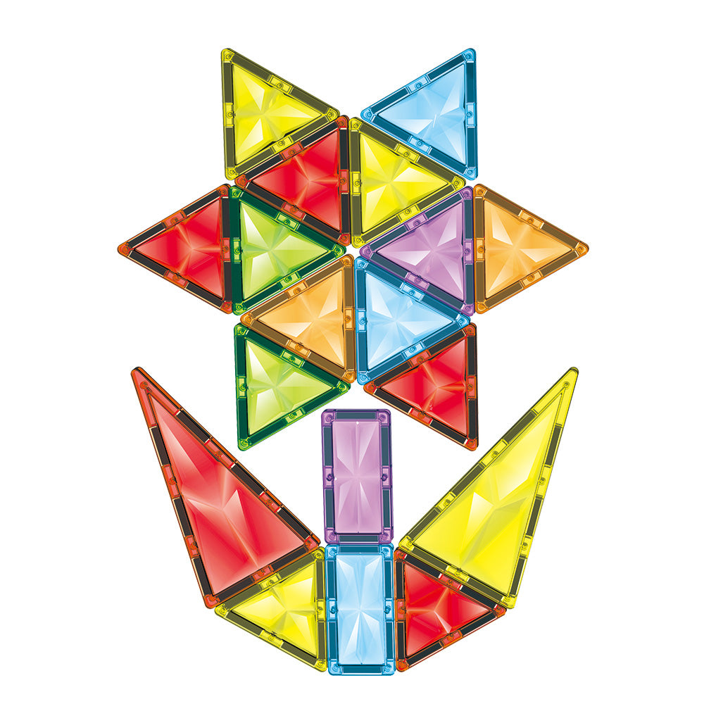 Klocki magnetyczne 3D – 60 elementów