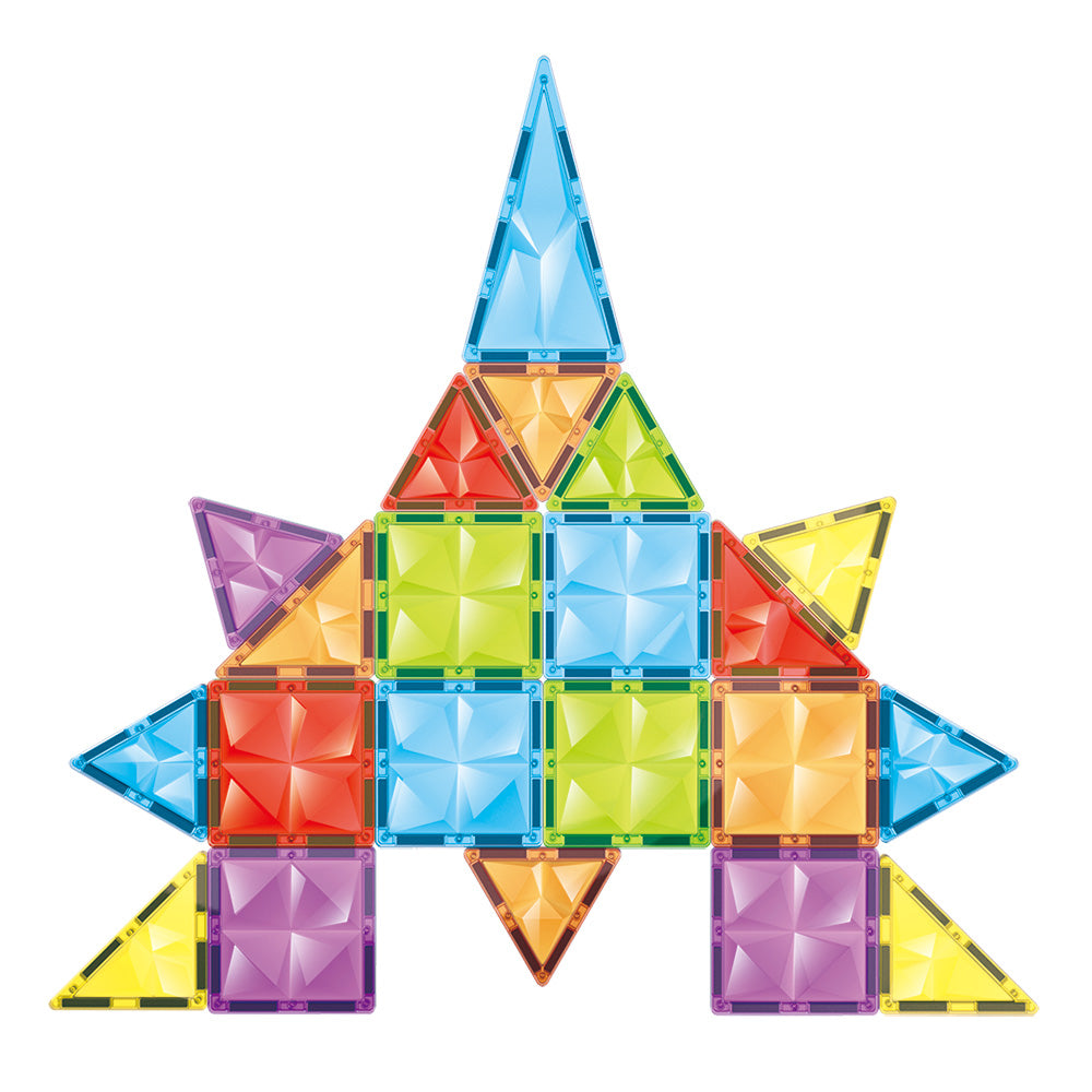 Klocki magnetyczne 3D – 100 elementów